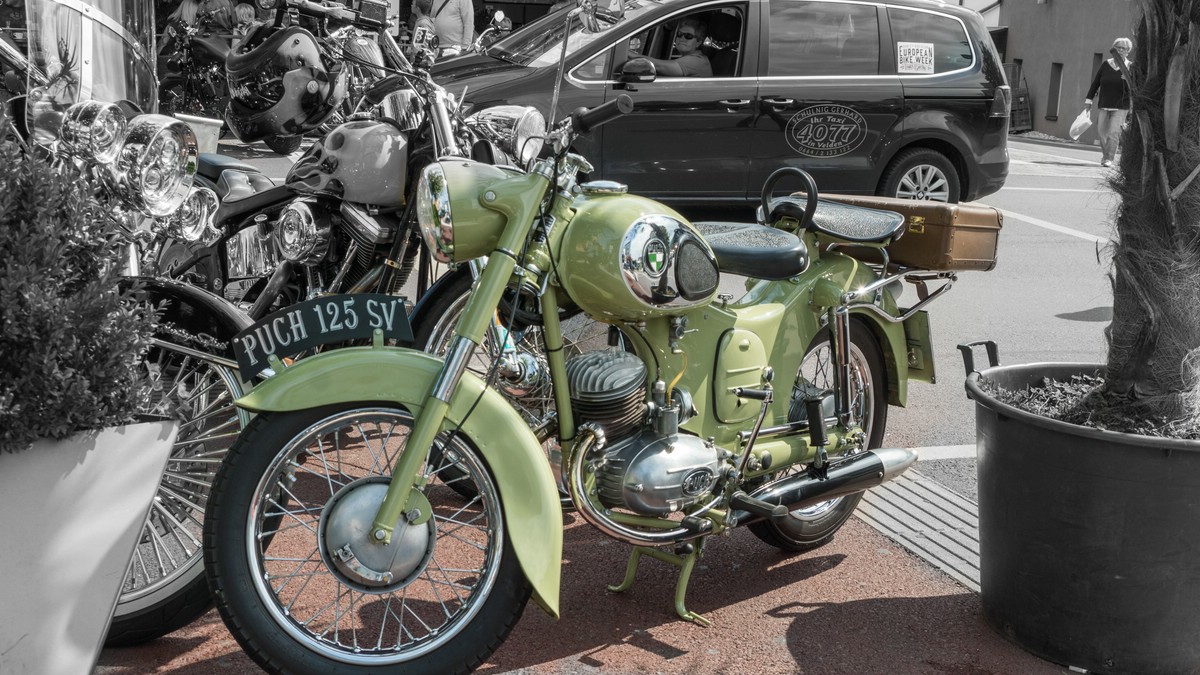Harley Davidson European Bike Week 2017 - Harley Davidson Village Velden  /  PUCH 125 SV